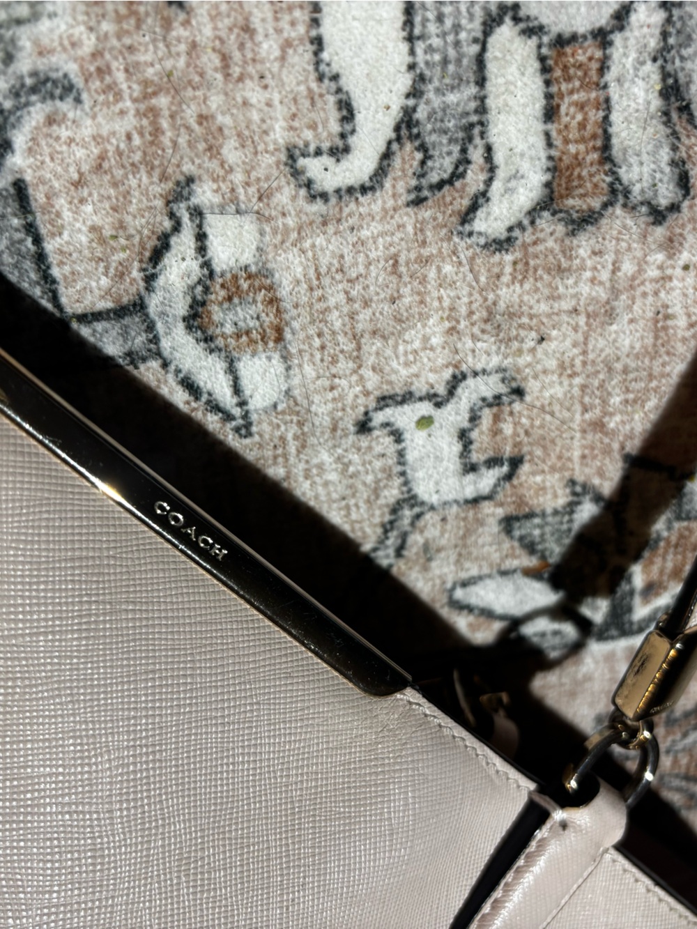 Coach Blush Large Leather Tote - Picture 11 of 11